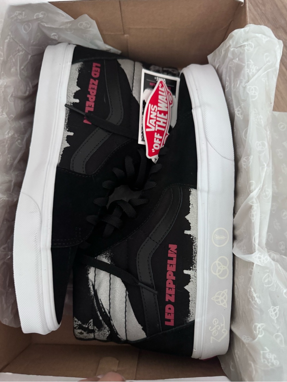 Vans Sk8-Hi
Led Zeppelin Sneakers. Limited Edition. BNIB with Tags